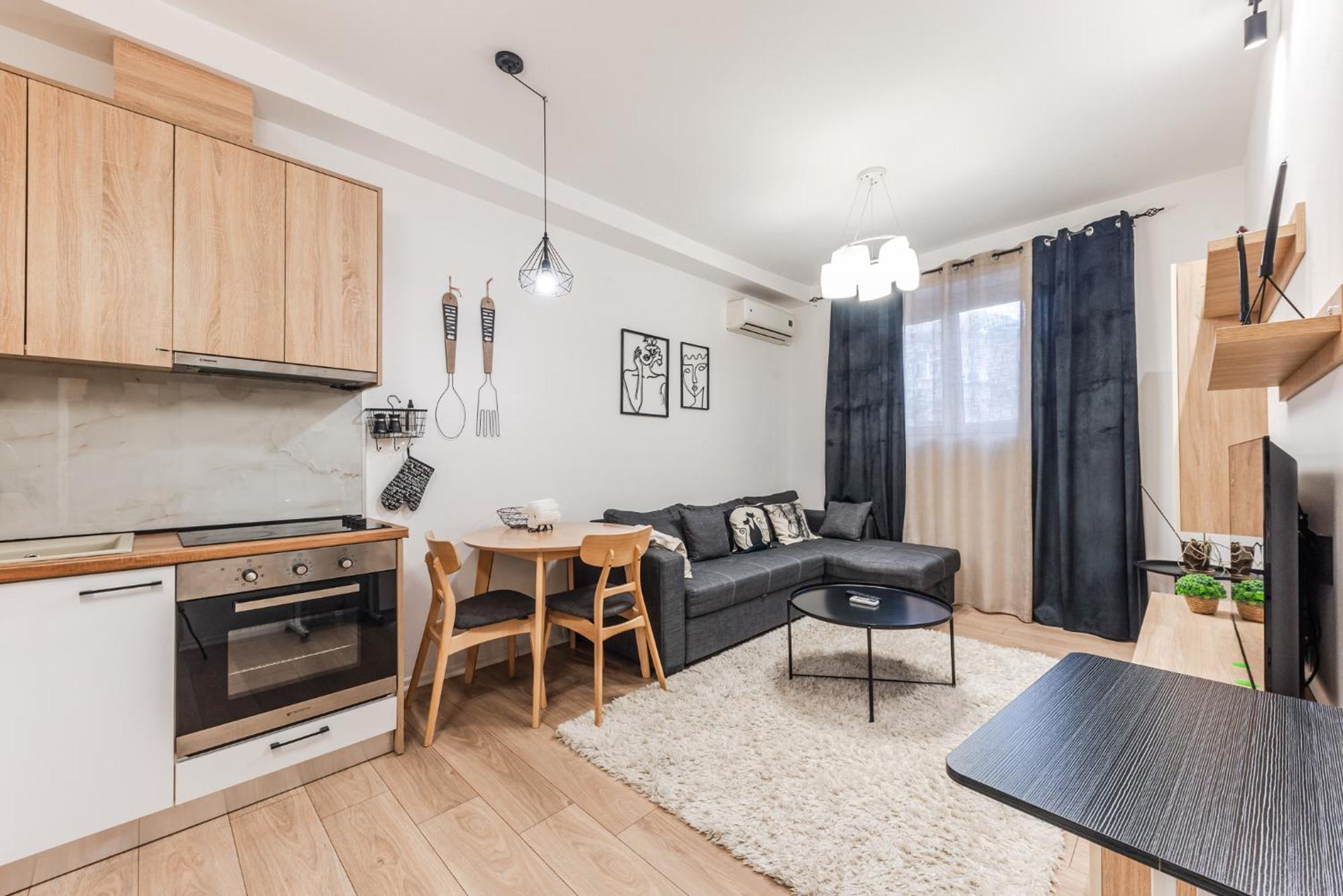 Noir Apartment By Kondo Stays Τίρανα Εξωτερικό φωτογραφία